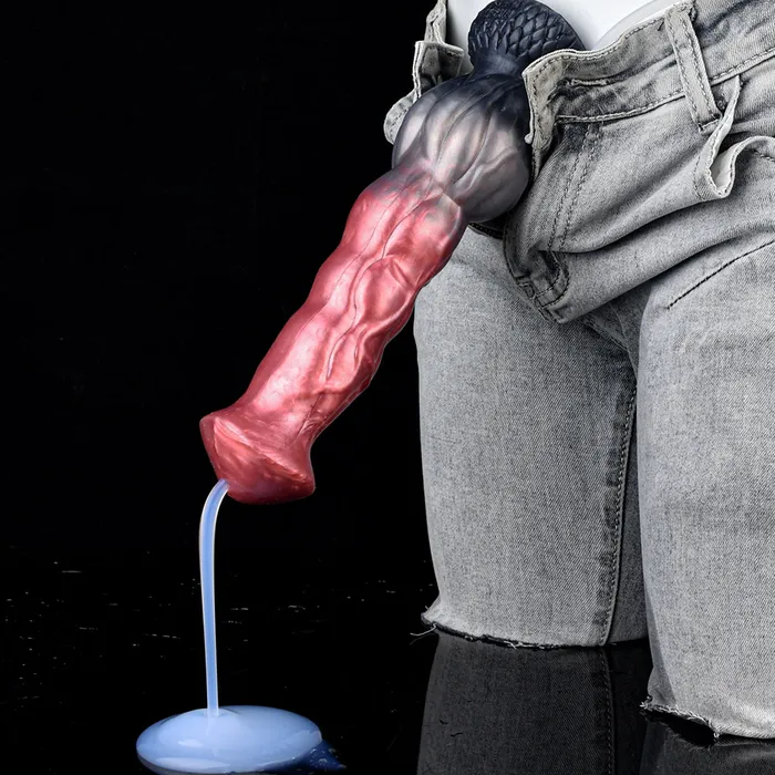  Female Sex Toys dildos that cum Horse Thick Nodule Fantasy