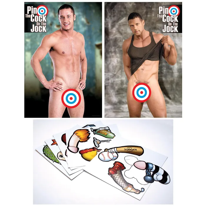 Female Sex Toys Pin the Cock on the Jock Sportsheets