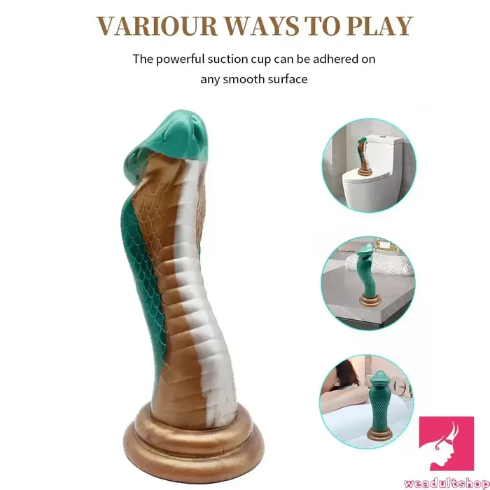 Female Sex Toys Weadultshop 906in Silicone Soft Big Fantasy Snake Curved Dildo For Sex Toy