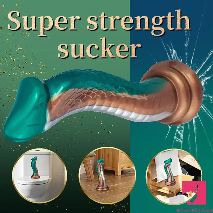 Female Sex Toys Weadultshop 906in Silicone Soft Big Fantasy Snake Curved Dildo For Sex Toy