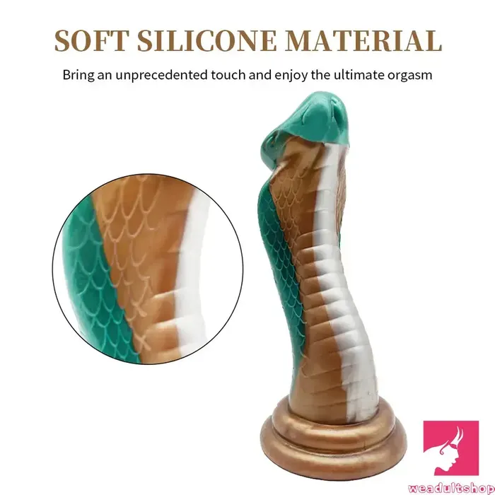 Female Sex Toys Weadultshop 906in Silicone Soft Big Fantasy Snake Curved Dildo For Sex Toy