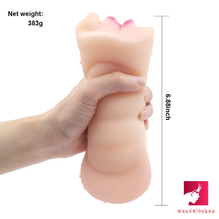 Female Sex Toys Weadultshop Realistic Feeling Dual Heads Pocket Pussy With Nose Mouth Pussy