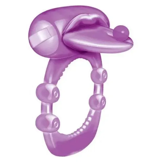 Hott Products Vibrators Xtreme Vibes Pierced Tongue Purple