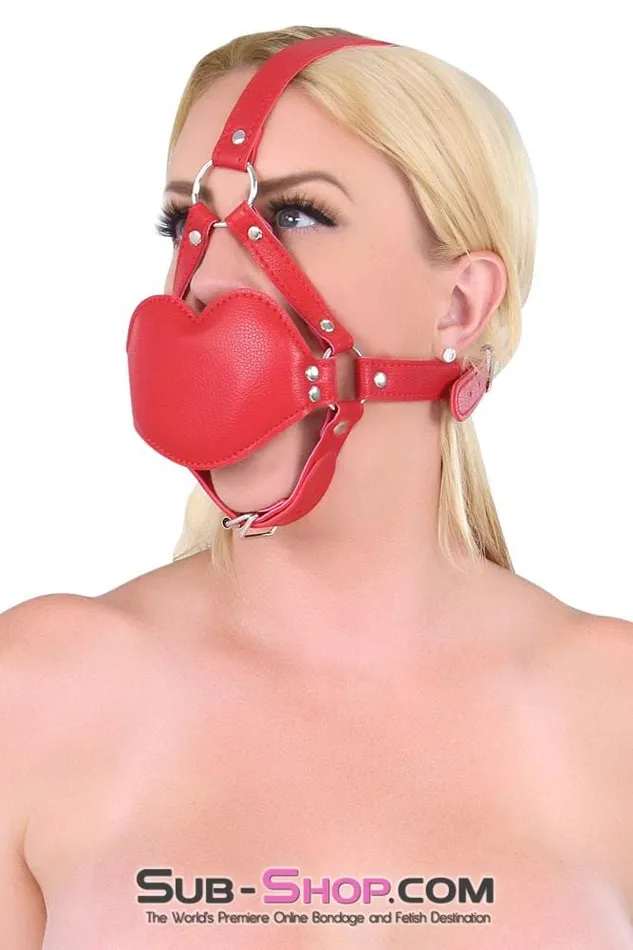 Idea Male Sex Toys 7935DL Red Lips Blow Job Trainer Thick Penis Gag Trainer