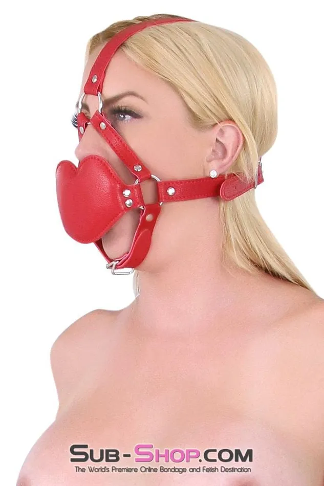 Idea Male Sex Toys 7935DL Red Lips Blow Job Trainer Thick Penis Gag Trainer
