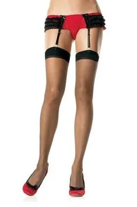 Leg Avenue Anal 2244L Bettie Page Sheer Black Stockings LAST CHANCE Final Closeout Leg Avenue Anal 2244L Bettie Page Sheer Black Stockings LAST CHANCE Final Closeout