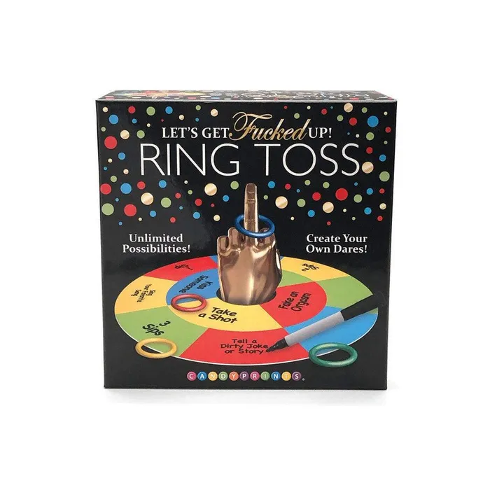 Little Genie Male Sex Toys Lets Get Fucked Up Ring Toss