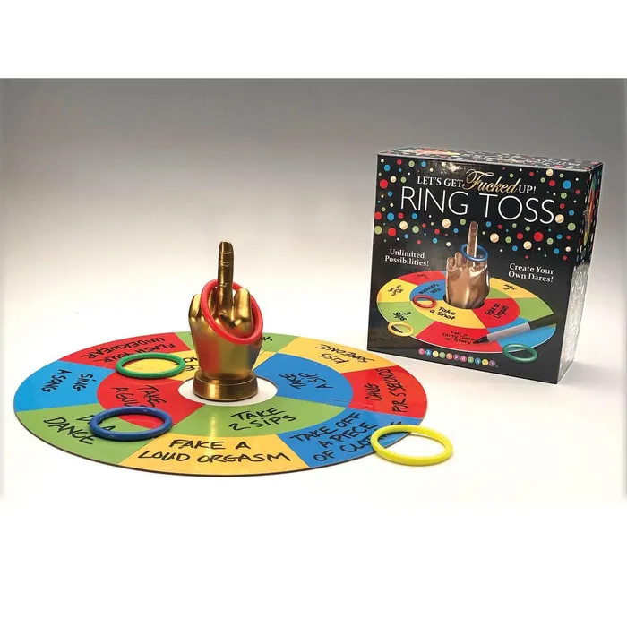 Little Genie Male Sex Toys Lets Get Fucked Up Ring Toss