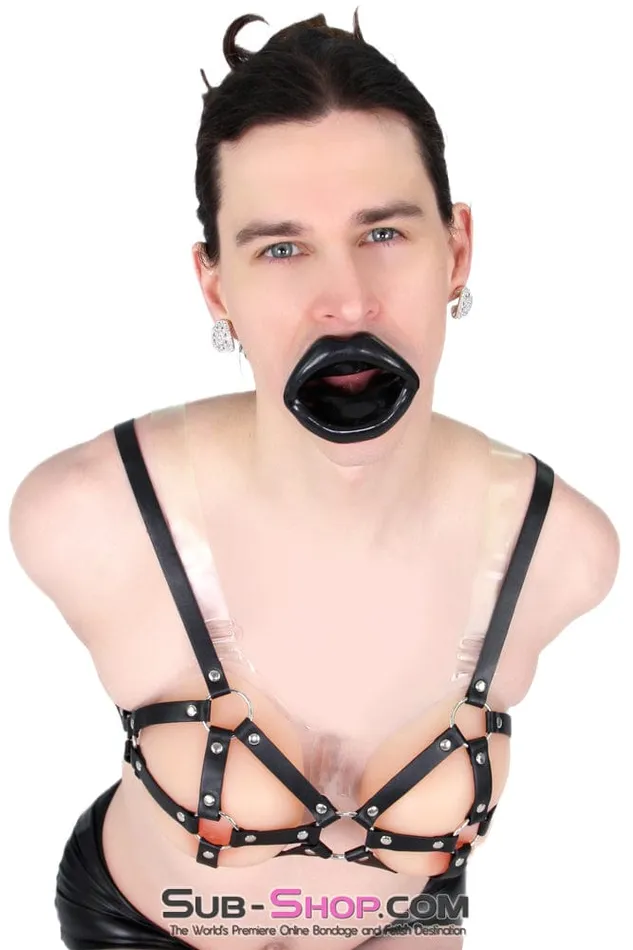 Male Sex Toys 9897RSSIS Breast Cage Sissy Bondage Bra Raysent