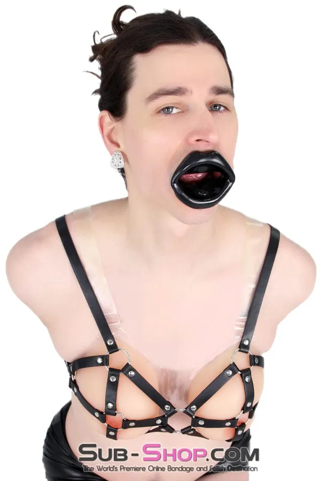 Male Sex Toys 9897RSSIS Breast Cage Sissy Bondage Bra Raysent