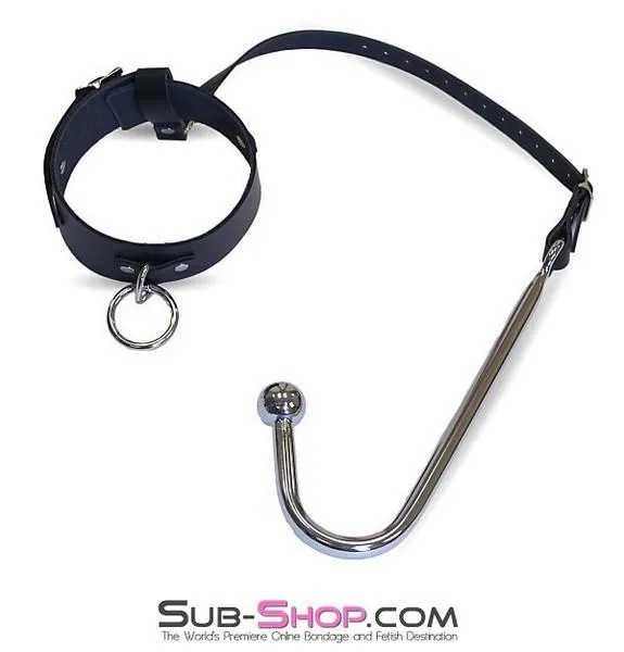 Male Sex Toys Autumn 7166A Anal Hook Trainer with Collar Set
