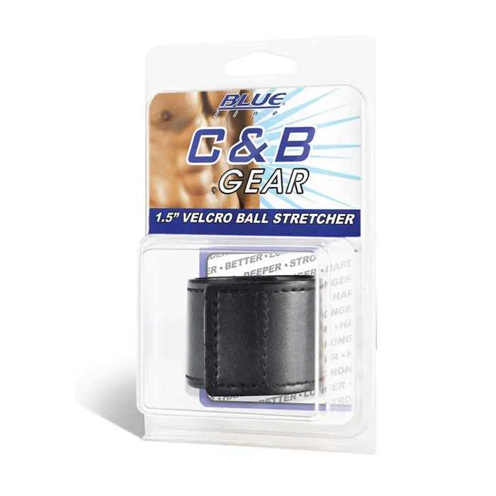 Male Sex Toys Blue Line Men Ball Stretcher 15 Velcro