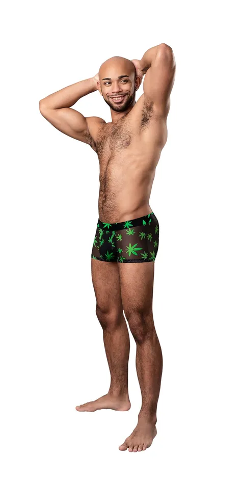 Male Sex Toys Male Power Hazy Dayz Pouch Short Small Pot Leaf Male Sex Toys Male Power Hazy Dayz Pouch Short Small Pot Leaf