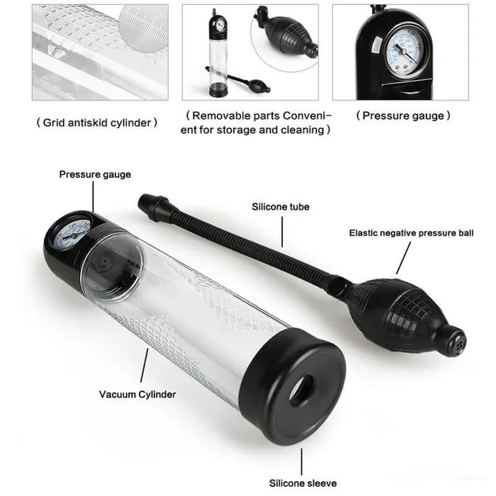 Male Sex Toys Vacuum Penis Pump With Pressure Ball For Men Penis Enlargement Weadultshop Male Sex Toys Vacuum Penis Pump With Pressure Ball For Men Penis Enlargement Weadultshop
