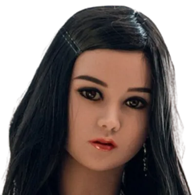 Male Sex Toys WM Doll Head H022 Elegant Gray Hair Sex Doll Head with Small Nose Male Sex Toys WM Doll Head H022 Elegant Gray Hair Sex Doll Head with Small Nose