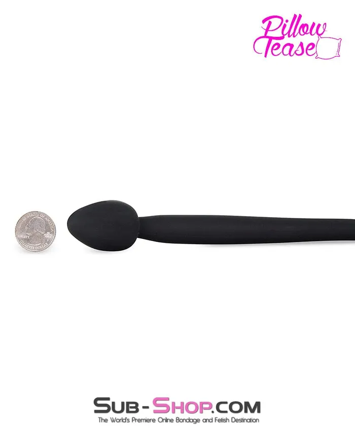 Moonwell Male Sex Toys 7344M Vibro Ball Inflatable Silicone Plug with Removeable Hose Pump