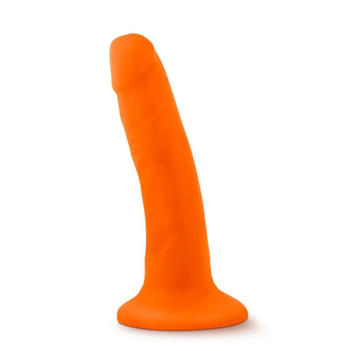 Neo 55 Inch Dual Density Cock Neon Orange Blush Dildos