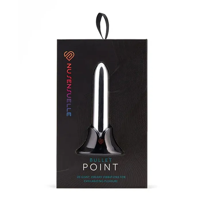 Nu Sensuelle Vibrators Nu Sensuelle Point Bullet Silver Nu Sensuelle Vibrators Nu Sensuelle Point Bullet Silver