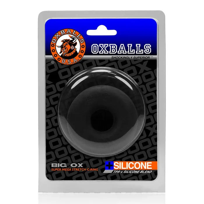 Oxballs Big Ox Cockring Black Oxballs Anal Oxballs Big Ox Cockring Black Oxballs Anal