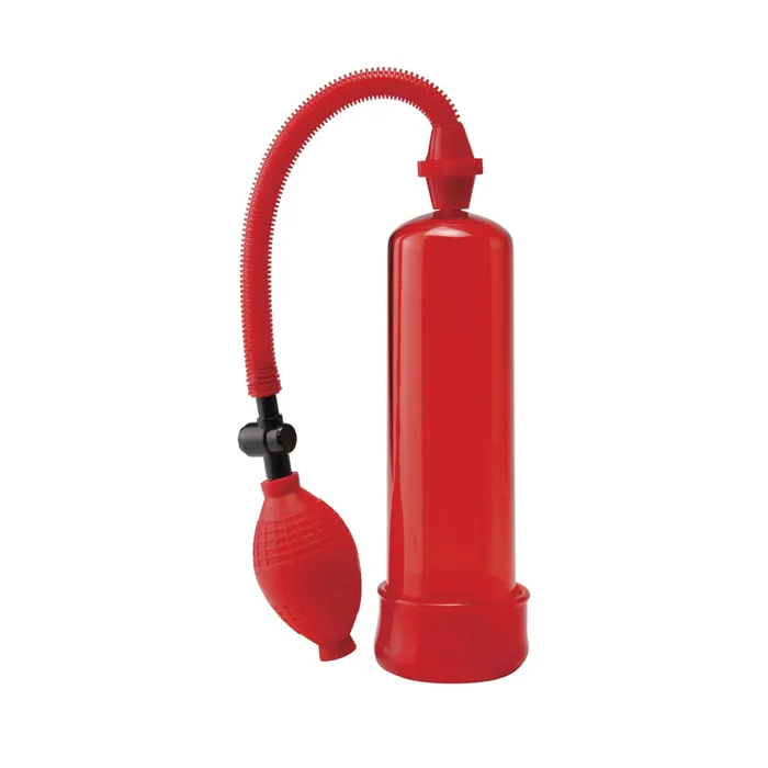 Pipedream Male Sex Toys Pump Worx Beginners Power Pump Red