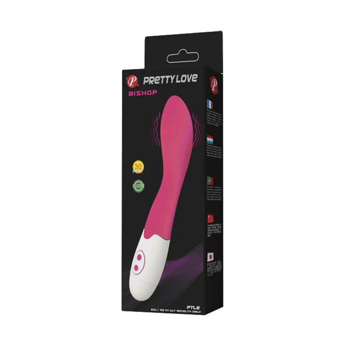 Pretty Love Vibrators Pretty Love Bishop 30 Function Pink Pretty Love Vibrators Pretty Love Bishop 30 Function Pink