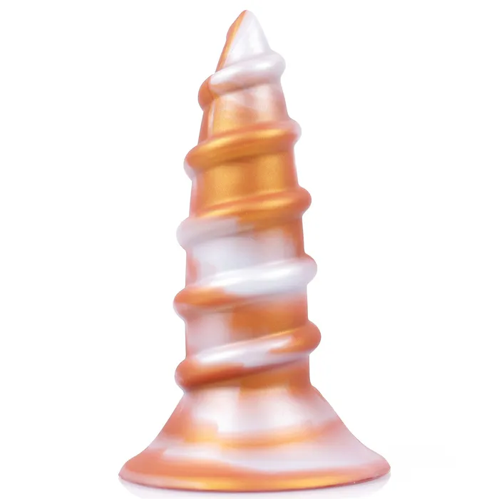 Anal Lurevibe AIMITEX Gold Silicone Screw Super Thick Penis Butt Plug Anal Sex Toy Anal Lurevibe AIMITEX Gold Silicone Screw Super Thick Penis Butt Plug Anal Sex Toy