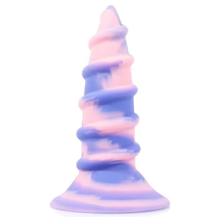 Anal Lurevibe AIMITEX Gold Silicone Screw Super Thick Penis Butt Plug Anal Sex Toy