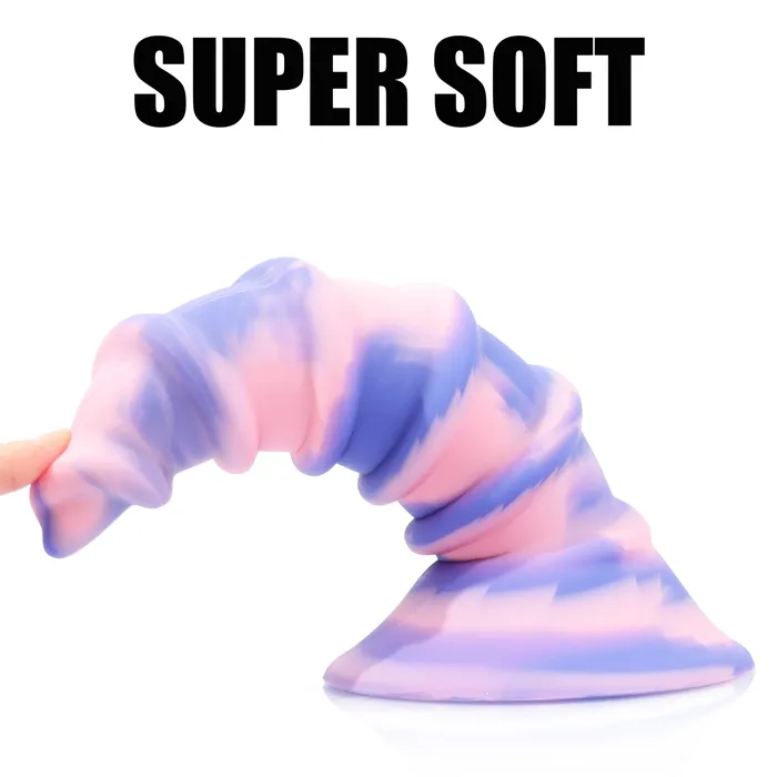 Anal Lurevibe AIMITEX Gold Silicone Screw Super Thick Penis Butt Plug Anal Sex Toy