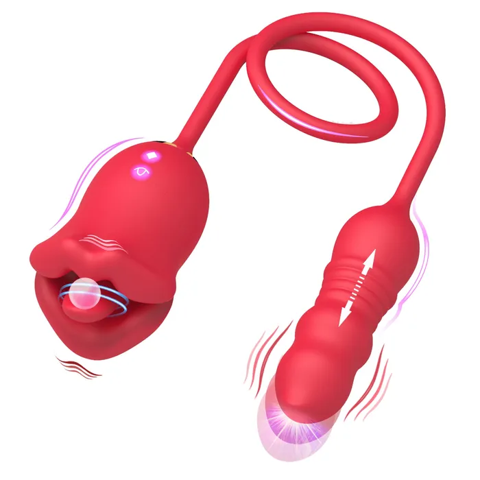 Female Sex Toys Lurevibe Big Mouth Tongue Licking Vibrator Female Masturbation Lurevibe Female Sex Toys Lurevibe Big Mouth Tongue Licking Vibrator Female Masturbation Lurevibe