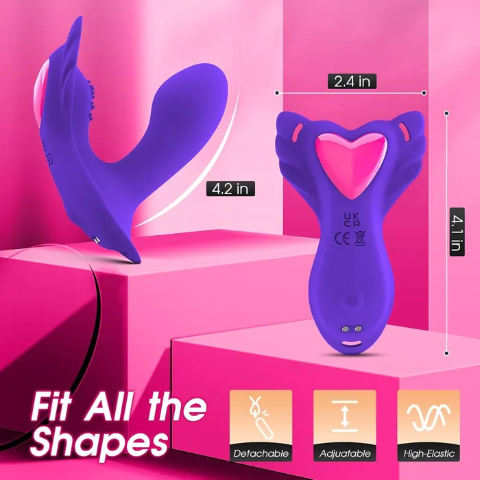Female Sex Toys Lurevibe Panty Wearable Vibrator Insert Dildo Womens Sex Toys with 9 Vibrations