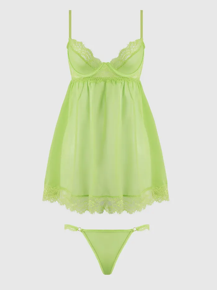 Kellie Lace And Mesh Underwire Babydoll Thong Fredericks Of Hollywood Teddies And Bodies Kellie Lace And Mesh Underwire Babydoll Thong Fredericks Of Hollywood Teddies And Bodies