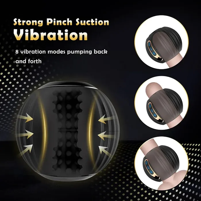 Lurevibe Automatic Rotating Thrusting Male Masturbator Blowjob Pocket Pusssy lurevibe Male Sex Toys Lurevibe Automatic Rotating Thrusting Male Masturbator Blowjob Pocket Pusssy lurevibe Male Sex Toys