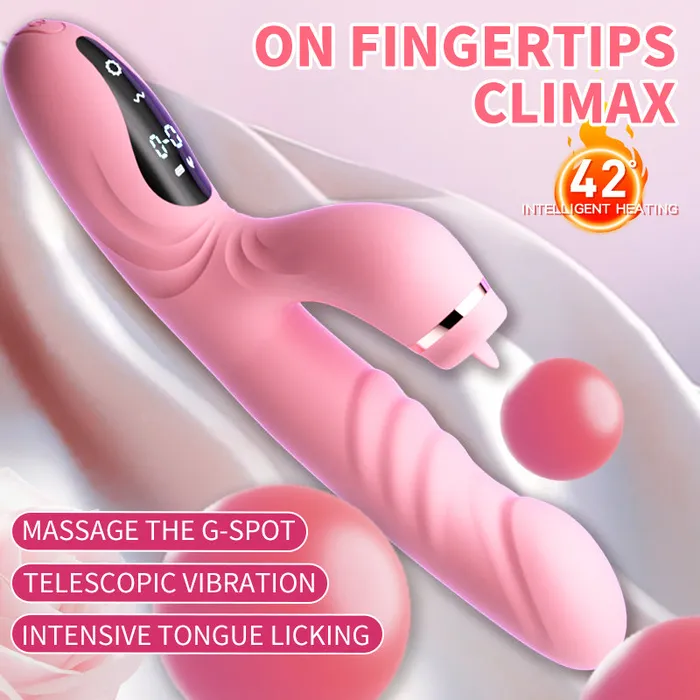 Lurevibe Electric Heated Vibrator Automatic Sucking Thrusting Machine For Women Lurevibe Vibrators