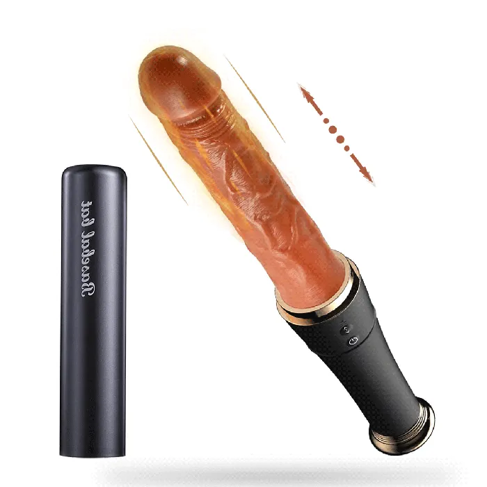 Lurevibe Female Sex Toys Baseball Automatic Telescopic Dildo With Tongue Licking And Heating Function Lurevibe Female Sex Toys Baseball Automatic Telescopic Dildo With Tongue Licking And Heating Function