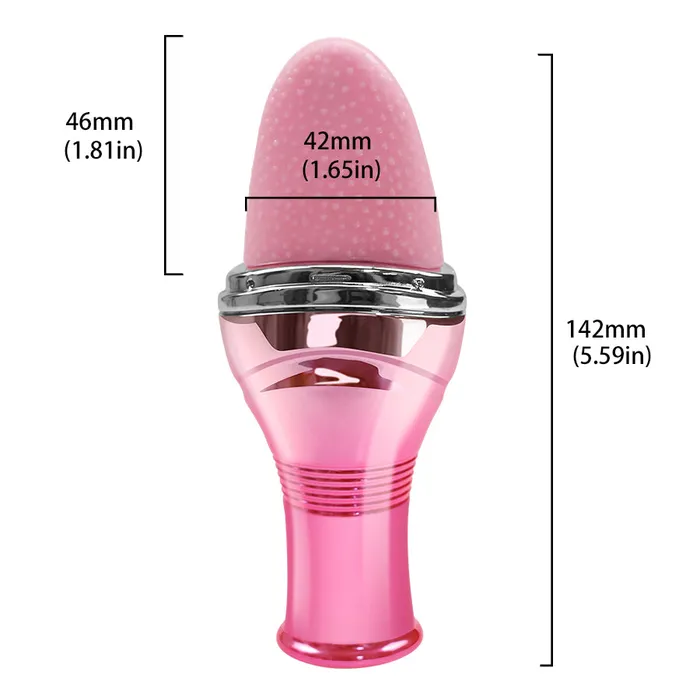Lurevibe Female Sex Toys Lurevibe Tongue Licking Vibrating Stick For Women