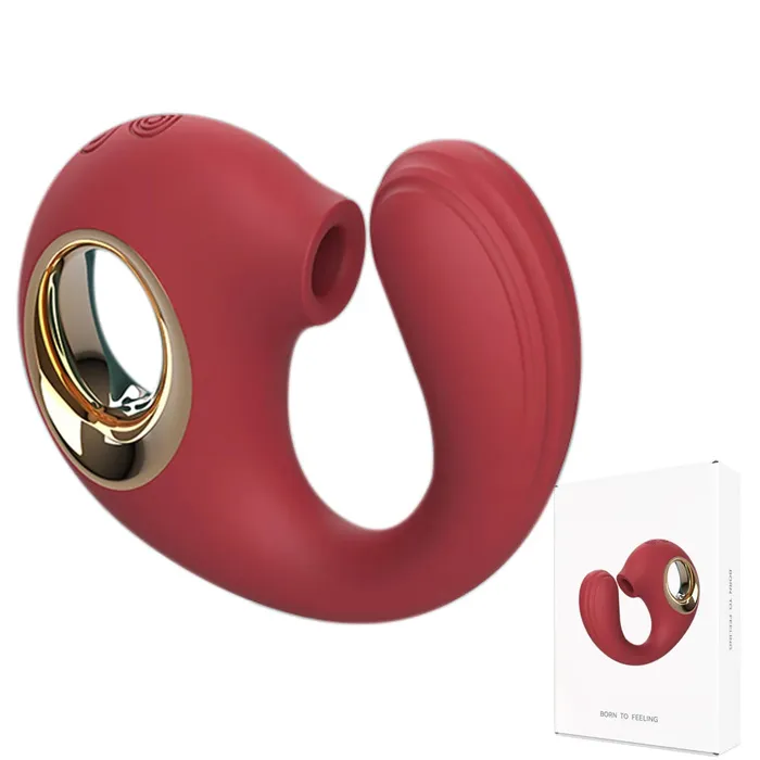 Lurevibe Female Sex Toys Sucking Vibrators Female Clit Sucker Clitoris Vacuum Stimulator GSpot Dildo Massager