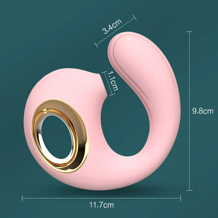Lurevibe Female Sex Toys Sucking Vibrators Female Clit Sucker Clitoris Vacuum Stimulator GSpot Dildo Massager