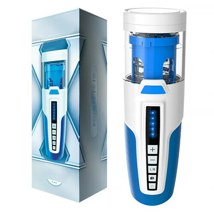 Lurevibe Lurevibe Spiral Piston 5 Modes Rotate Male Masturbation Cup Male Sex Toys
