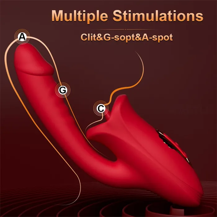 Lurevibe Rose Muncher Mouth Shaped Lip Biting Vibrator With G Spot Vibrator Lurevibe Female Sex Toys Lurevibe Rose Muncher Mouth Shaped Lip Biting Vibrator With G Spot Vibrator Lurevibe Female Sex Toys