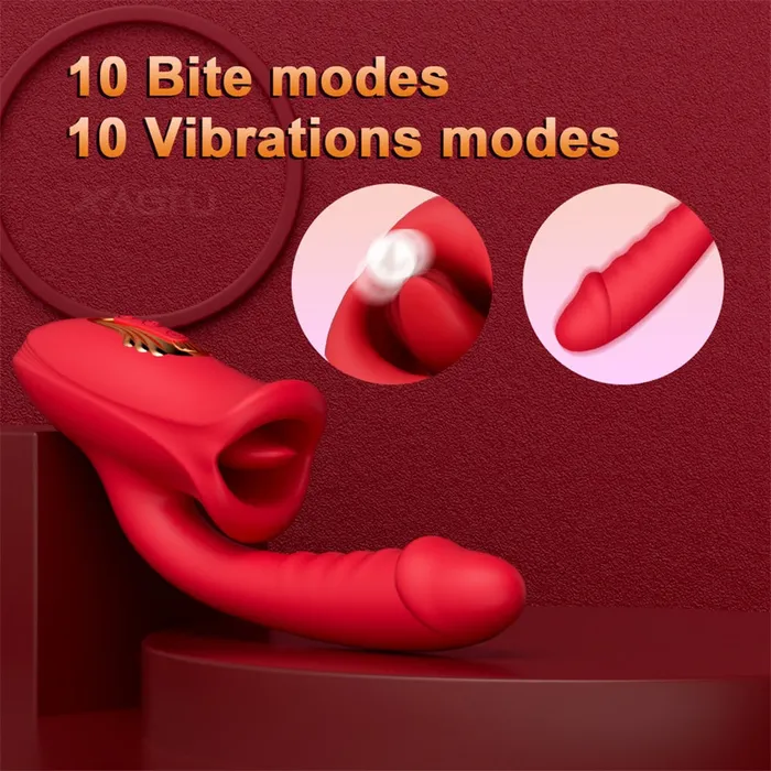 Lurevibe Rose Muncher Mouth Shaped Lip Biting Vibrator With G Spot Vibrator Lurevibe Female Sex Toys Lurevibe Rose Muncher Mouth Shaped Lip Biting Vibrator With G Spot Vibrator Lurevibe Female Sex Toys