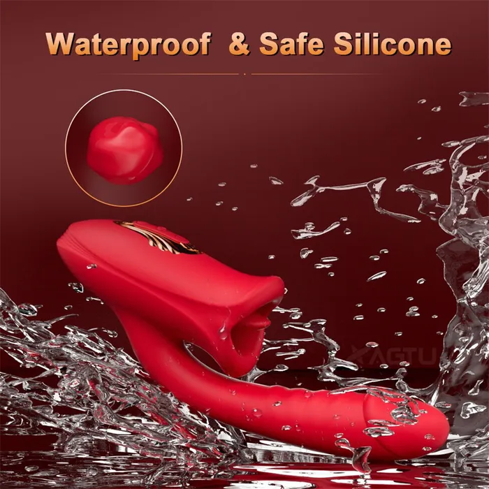 Lurevibe Rose Muncher Mouth Shaped Lip Biting Vibrator With G Spot Vibrator Lurevibe Female Sex Toys Lurevibe Rose Muncher Mouth Shaped Lip Biting Vibrator With G Spot Vibrator Lurevibe Female Sex Toys