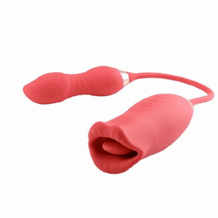 Lurevibe Rose Muncher Scarlet Rose kiss 3in1 Bitting Thrusting Vibrator Lurevibe Vibrators Lurevibe Rose Muncher Scarlet Rose kiss 3in1 Bitting Thrusting Vibrator Lurevibe Vibrators