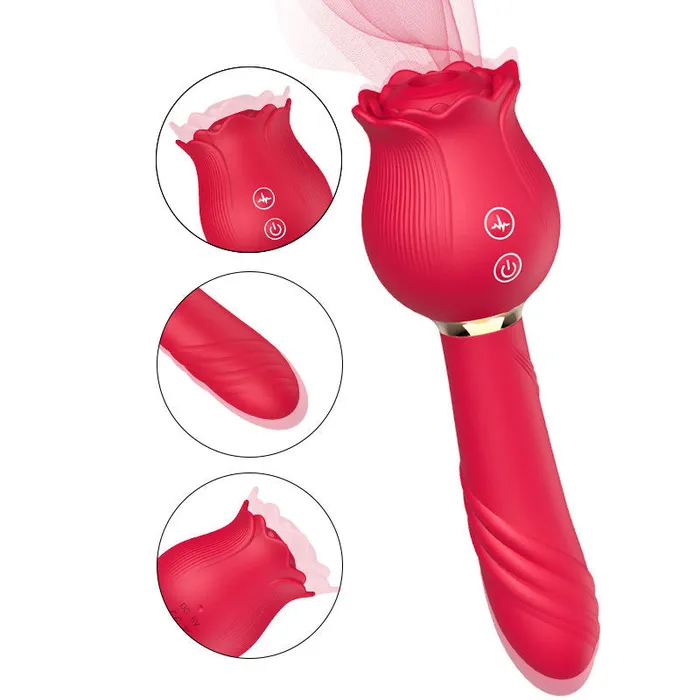 Lurevibe Rose Shaker Sucking Jump Egg Adult Toy Gspot Masturbation Device for Women Lurevibe Vibrators Lurevibe Rose Shaker Sucking Jump Egg Adult Toy Gspot Masturbation Device for Women Lurevibe Vibrators