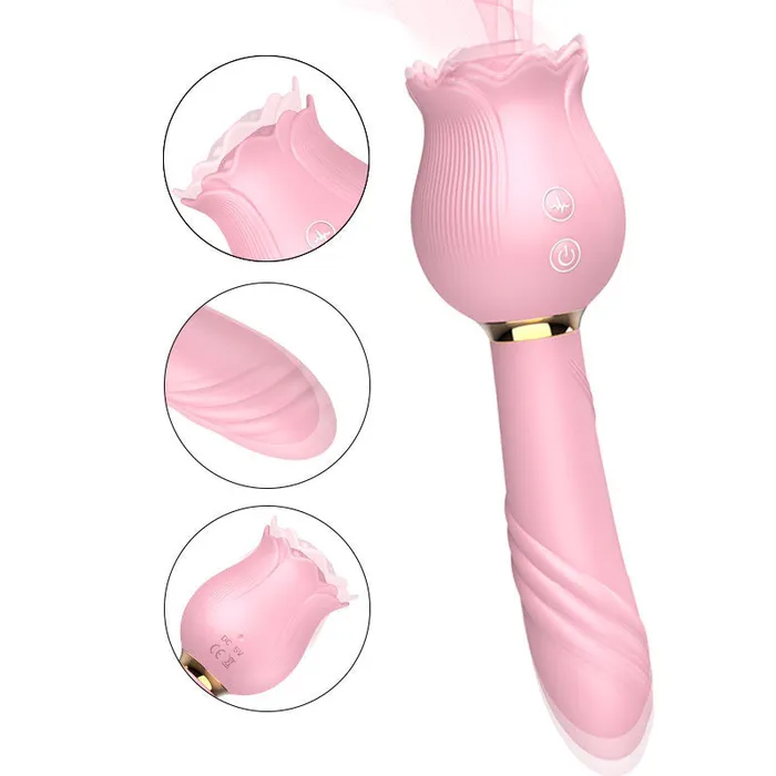 Lurevibe Rose Shaker Sucking Jump Egg Adult Toy Gspot Masturbation Device for Women Lurevibe Vibrators Lurevibe Rose Shaker Sucking Jump Egg Adult Toy Gspot Masturbation Device for Women Lurevibe Vibrators