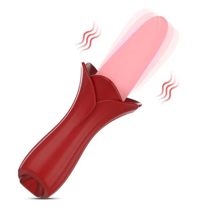 Lurevibe Rose Tongue Vibrating Stick Vaginal Licking Clitoris Stimulator Lurevibe Female Sex Toys Lurevibe Rose Tongue Vibrating Stick Vaginal Licking Clitoris Stimulator Lurevibe Female Sex Toys