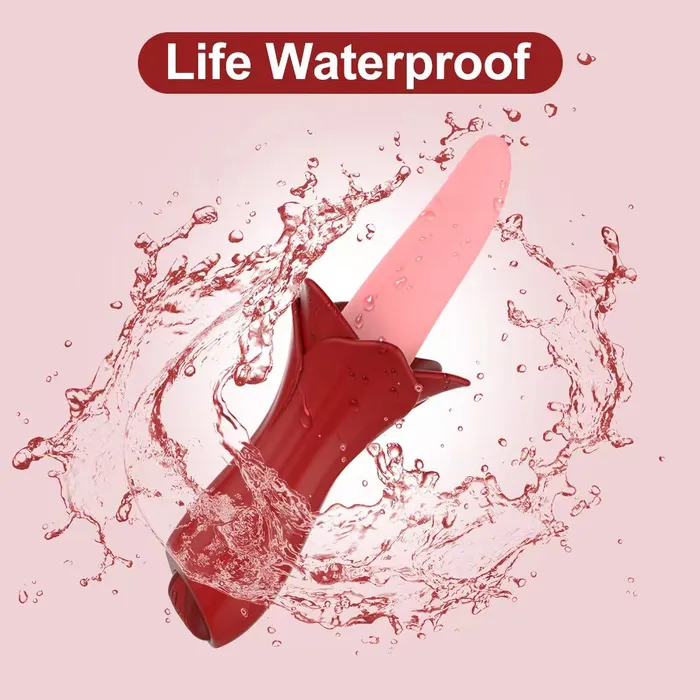 Lurevibe Rose Tongue Vibrating Stick Vaginal Licking Clitoris Stimulator Lurevibe Female Sex Toys Lurevibe Rose Tongue Vibrating Stick Vaginal Licking Clitoris Stimulator Lurevibe Female Sex Toys