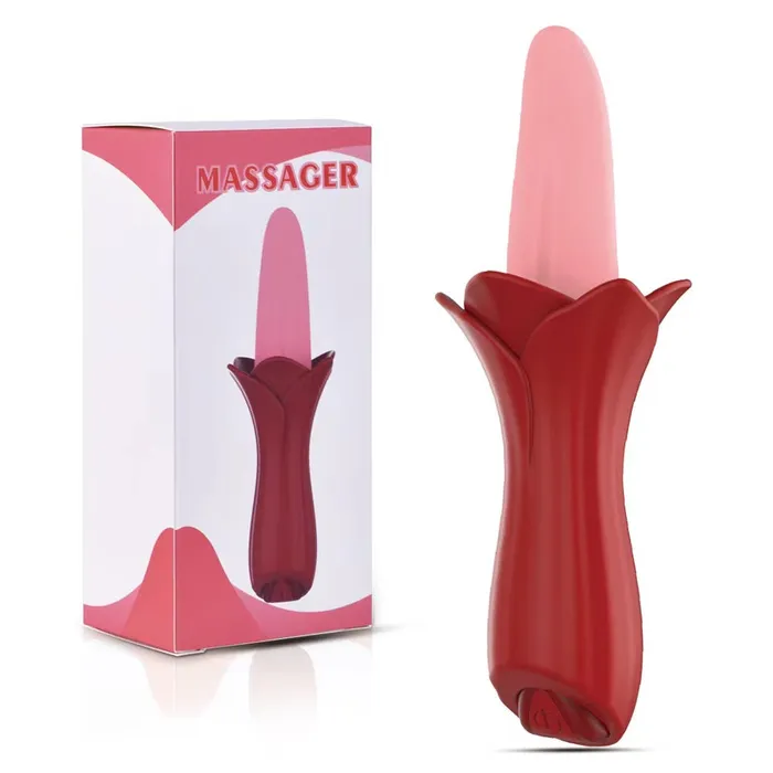 Lurevibe Rose Tongue Vibrating Stick Vaginal Licking Clitoris Stimulator Lurevibe Female Sex Toys Lurevibe Rose Tongue Vibrating Stick Vaginal Licking Clitoris Stimulator Lurevibe Female Sex Toys