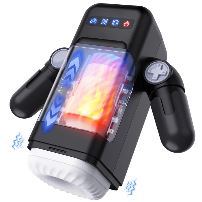 Male Sex Toys Lurevibe Lurevibe Game cup Thrust Vibration Masturbator With Heating Function Male Sex Toys Lurevibe Lurevibe Game cup Thrust Vibration Masturbator With Heating Function