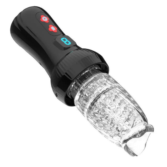 Male Sex Toys Lurevibe Lurevibe Gawk Gawk 6000 40 Version Torch 9 9 Thrusting Rotating Penis Stroker Male Rose Toy