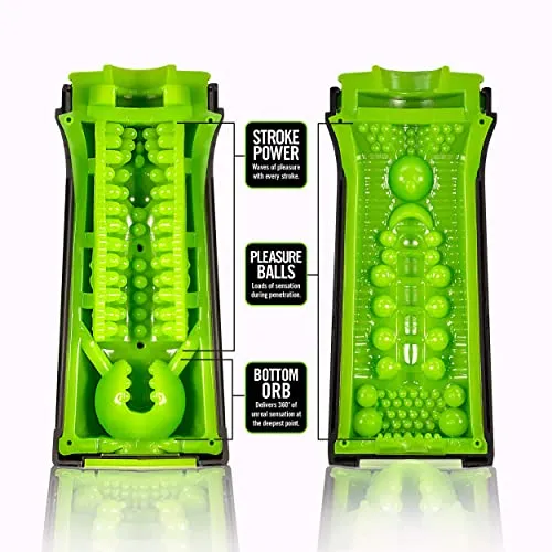 Male Sex Toys Lurevibe Lurevibe M for Men M2 Masturbator Cup Multiple Pleasure Chambers for Powerful Sensations During Penetration